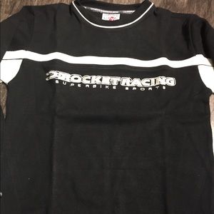 Men’s Long Sleeve Sweatshirt Large Rocket Racing